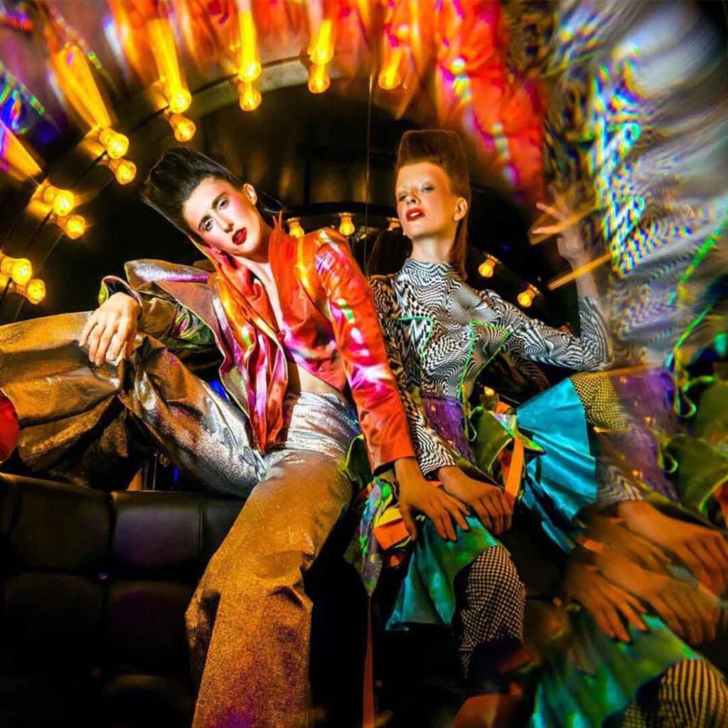 Voguing Disco Duo
