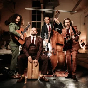 Gatsby band for a Christmas party in London