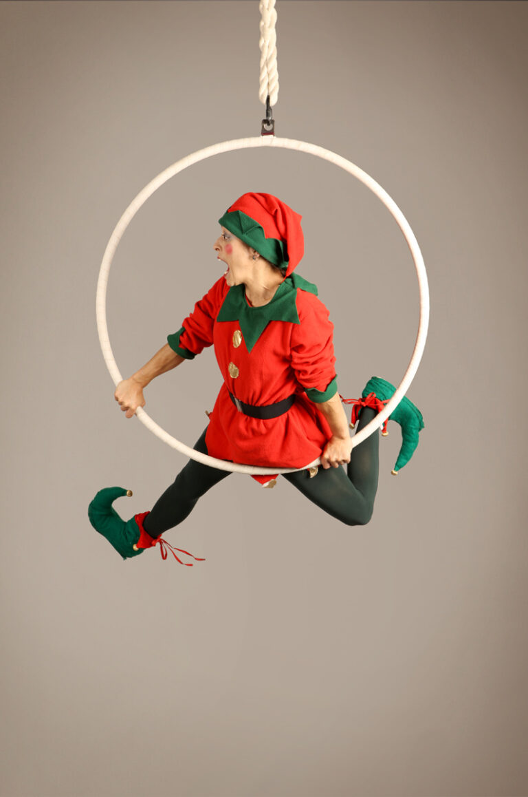 Aerial Elf Acrobats
